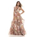 Silk Chiffon Digital Printed Fabric Dress, Silk Garment, Apparel